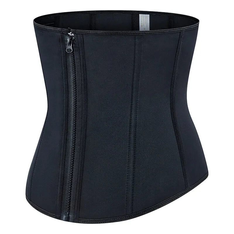Cinta Modeladora Feminina em Neoprene Com Fechamento em Zíper