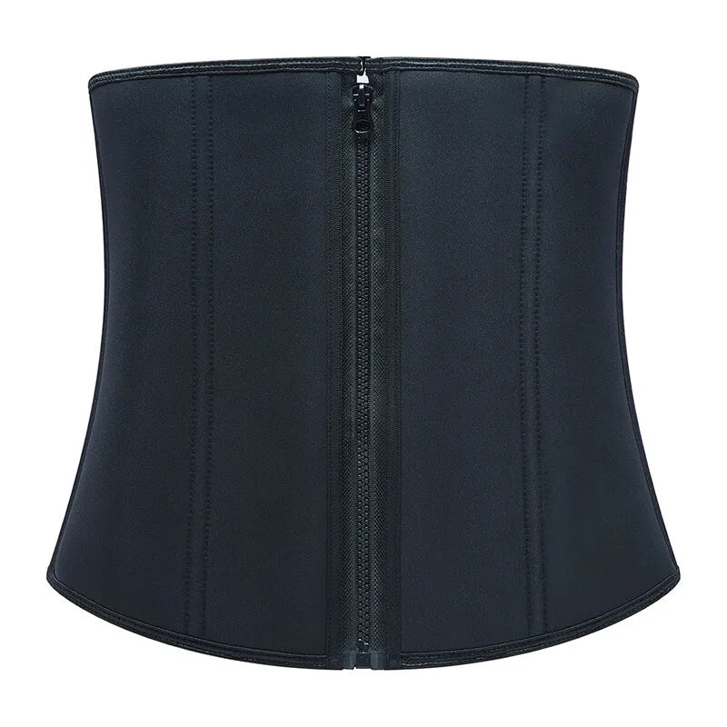 Cinta Modeladora Feminina em Neoprene Com Fechamento em Zíper