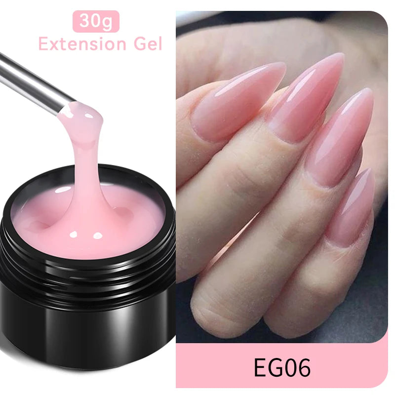 Gel Esmalte para Extensão de Unhas em Acrílico UV - BORN PRETTY