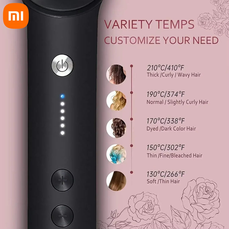 Escova Alisadora de Cabelo Profissional com íons negativos - 3 em 1 - Xiaomi