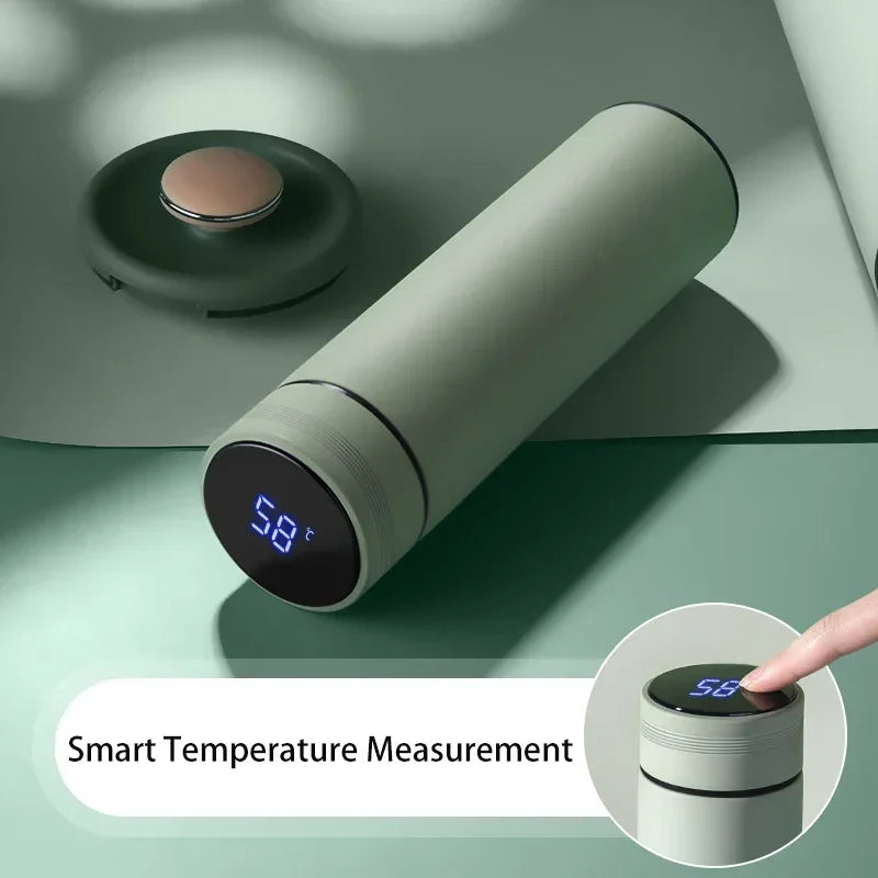 Garrafa Térmica Com Visor Digital de Temperatura