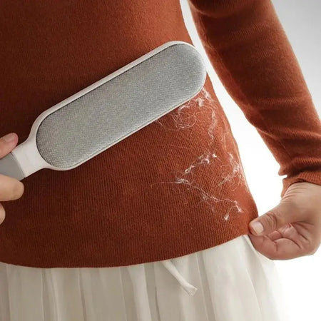 Escova Removedora de Pelos Manual com Tecnologia Eletrostática