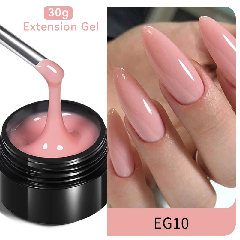 Gel Esmalte para Extensão de Unhas em Acrílico UV - BORN PRETTY