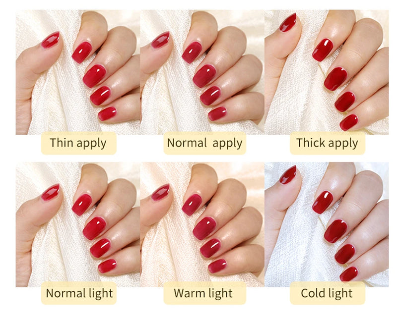 Gel Esmalte para Extensão de Unhas em Acrílico UV - BORN PRETTY