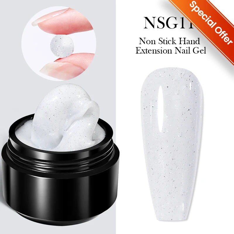 Gel Esmalte para Extensão de Unhas em Acrílico UV - BORN PRETTY