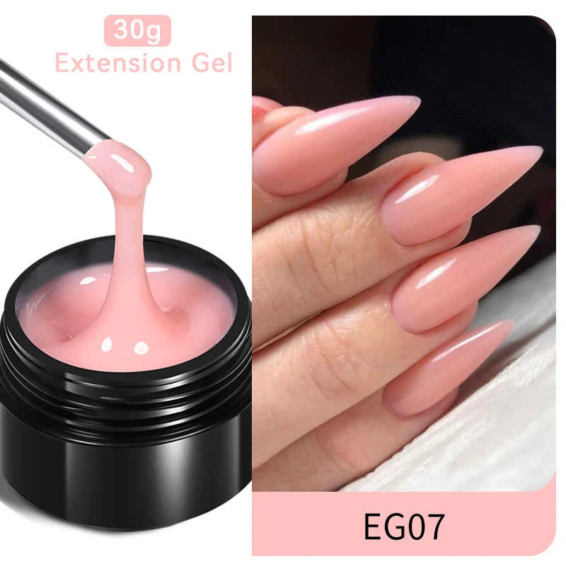 Gel Esmalte para Extensão de Unhas em Acrílico UV - BORN PRETTY
