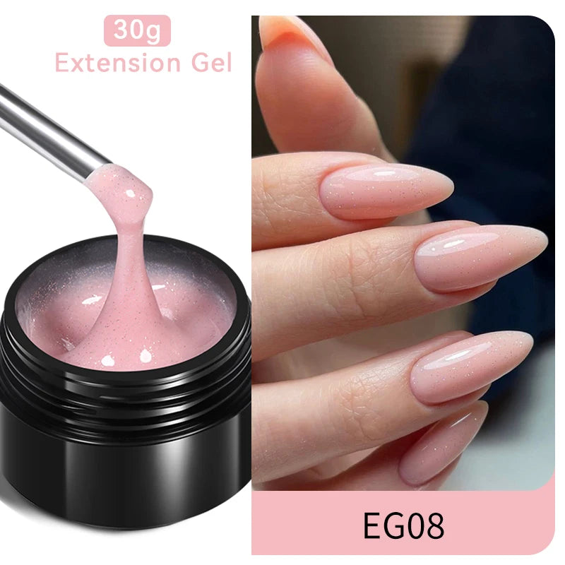 Gel Esmalte para Extensão de Unhas em Acrílico UV - BORN PRETTY