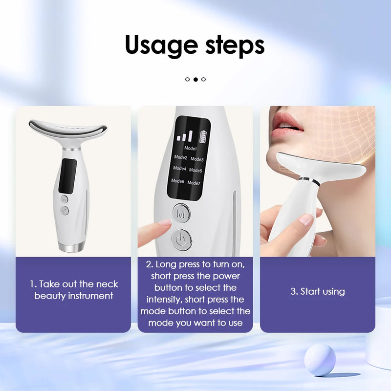 Massageador e Lifting Facial Portátil