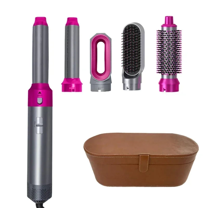 Secador de cabelo 5 em 1 - Pente quente, modelador profissional, modelador de cachos e alisador de cabelo Dyson Airwrap