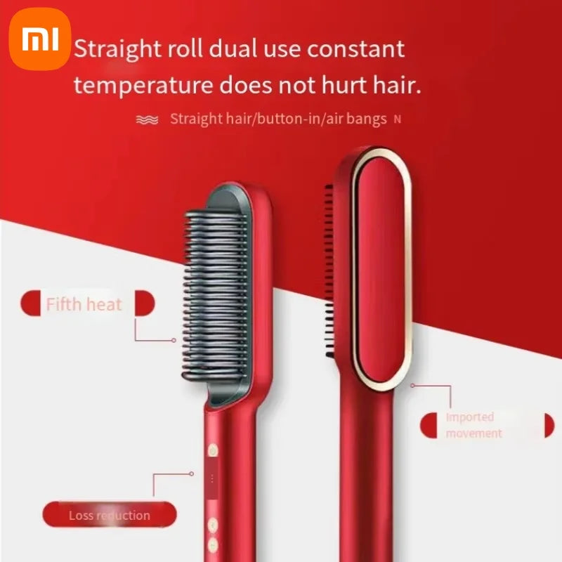Escova Alisadora de Cabelo Profissional com íons negativos - 3 em 1 - Xiaomi