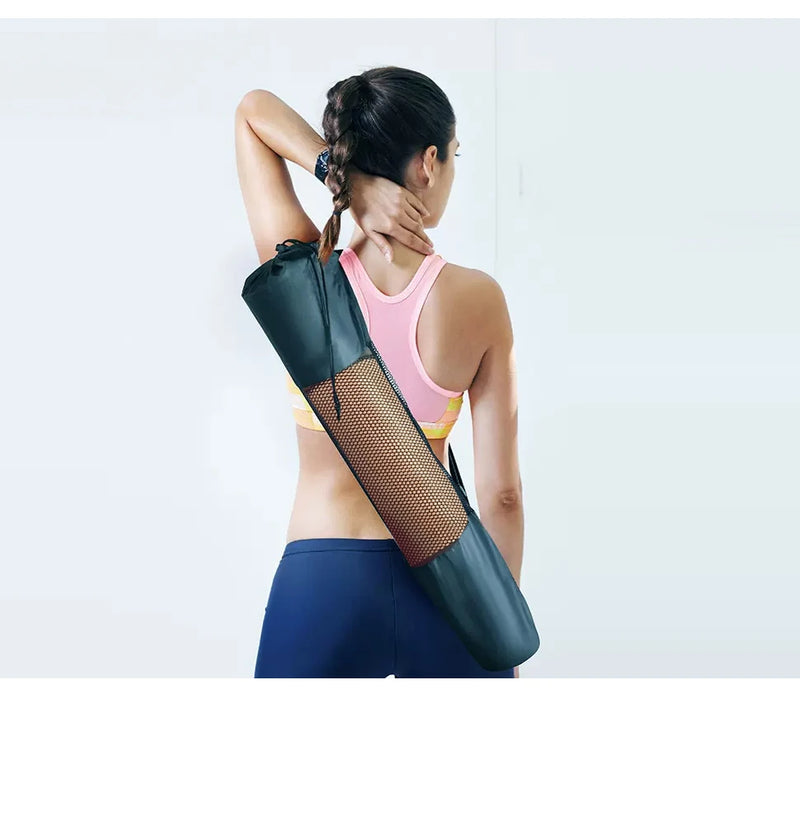 Tapete Antiderrapante Ecológico para Yoga e Pilates com Alça de Transporte e Bag