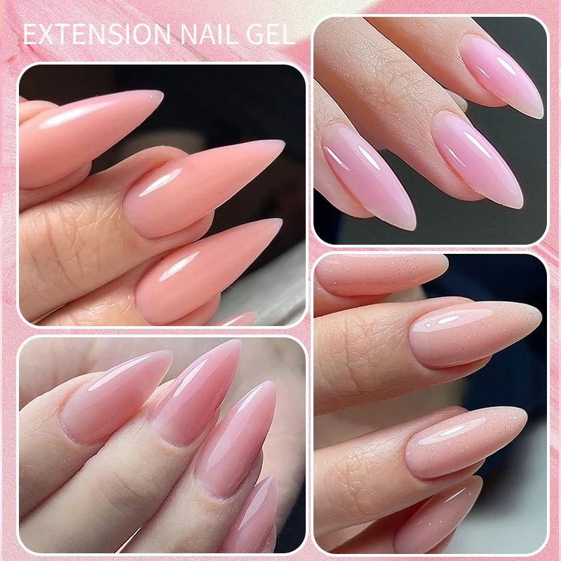 Gel Esmalte para Extensão de Unhas em Acrílico UV - BORN PRETTY