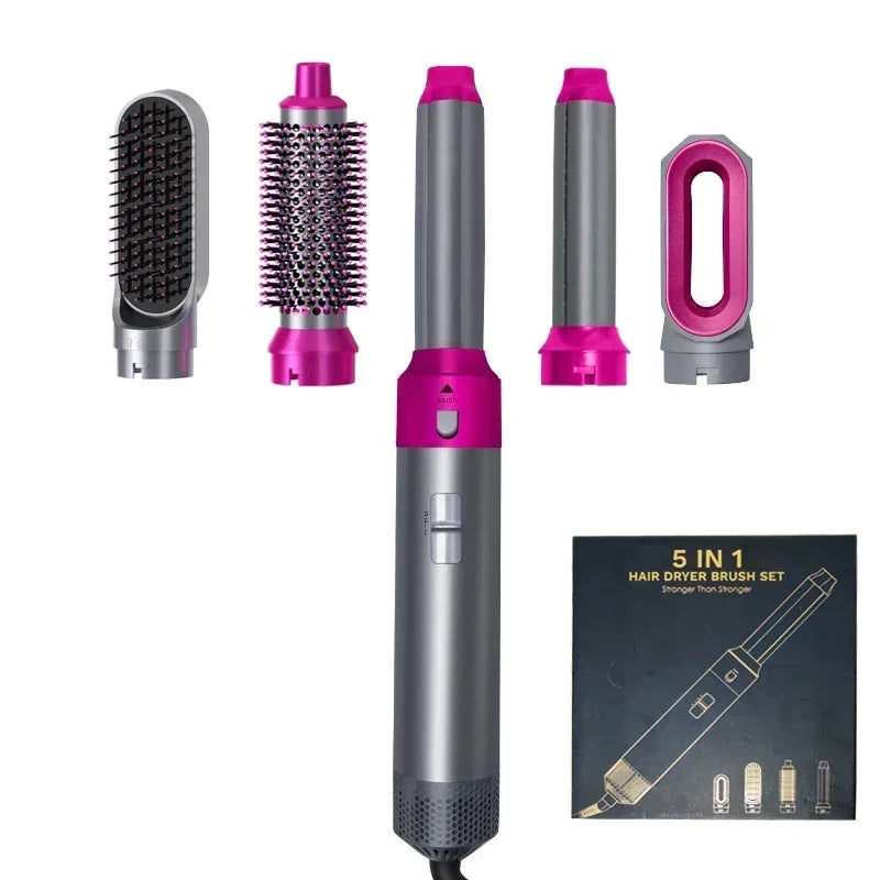 Secador de cabelo 5 em 1 - Pente quente, modelador profissional, modelador de cachos e alisador de cabelo Dyson Airwrap
