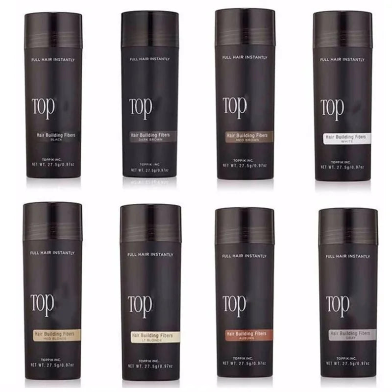 Magic Hair em Pó - Fibra capilar para crescimento, construção e densidade capilar - Instantâneo