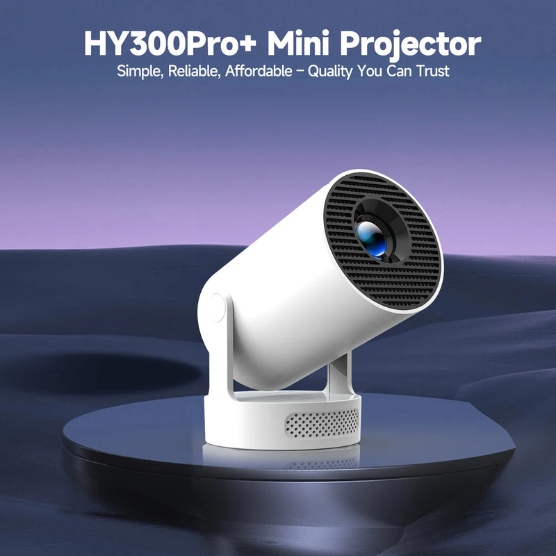 Projetor Portátil 4K - HY300 Pro
