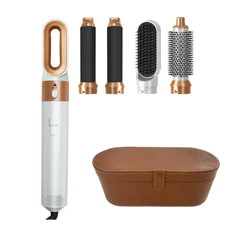 Secador de cabelo 5 em 1 - Pente quente, modelador profissional, modelador de cachos e alisador de cabelo Dyson Airwrap