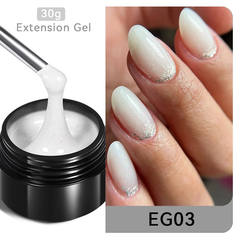 Gel Esmalte para Extensão de Unhas em Acrílico UV - BORN PRETTY