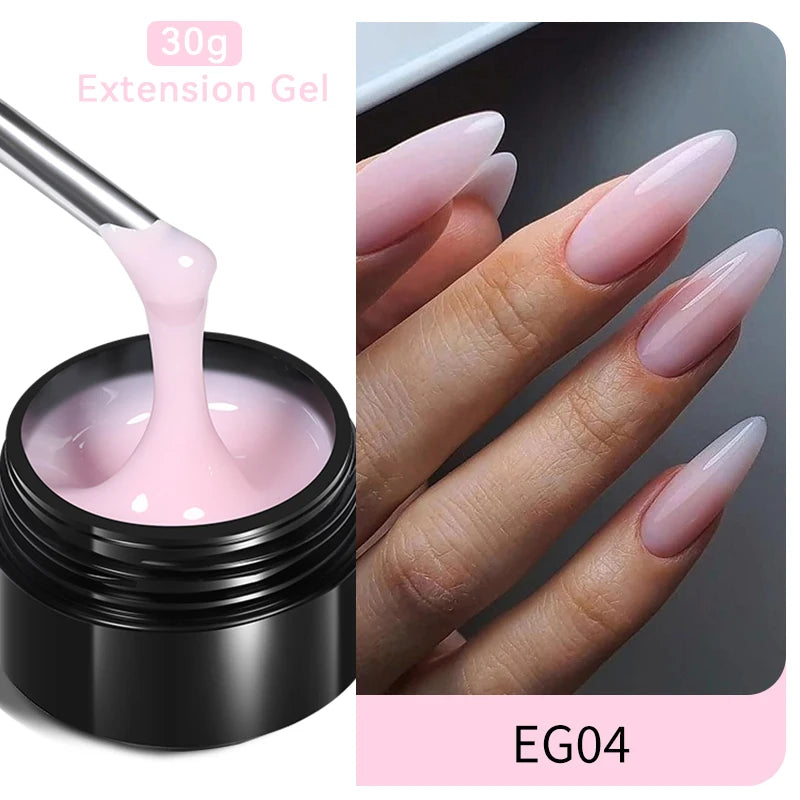 Gel Esmalte para Extensão de Unhas em Acrílico UV - BORN PRETTY